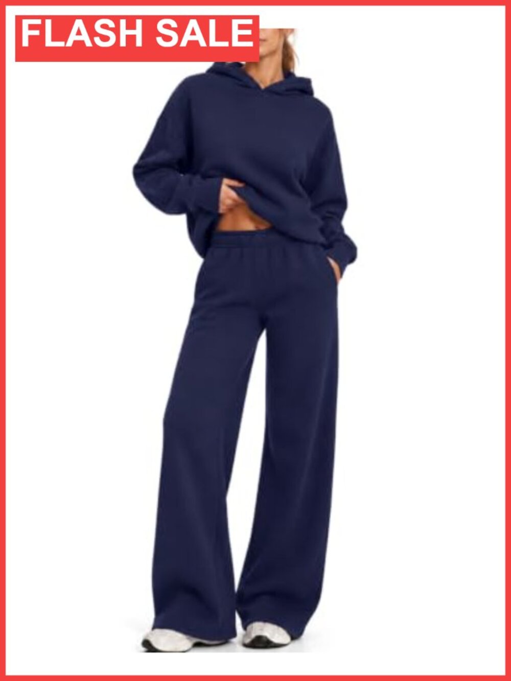 Women Cotton 2 Piece Lounge Set Matching Sweatsuit